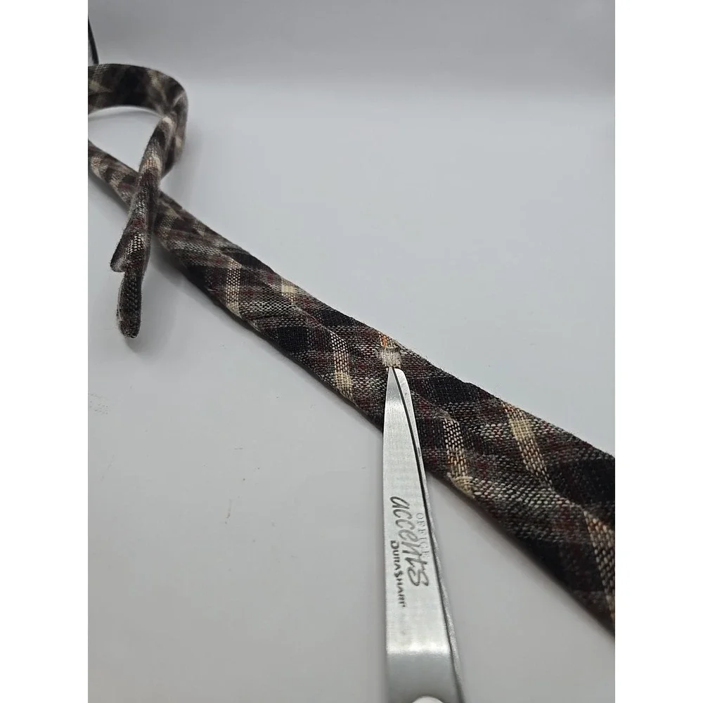 Vintage Glengala Tie Necktie Mens‎ Wool  Scotland 3